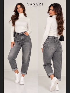 Szare jeansy BAGGY